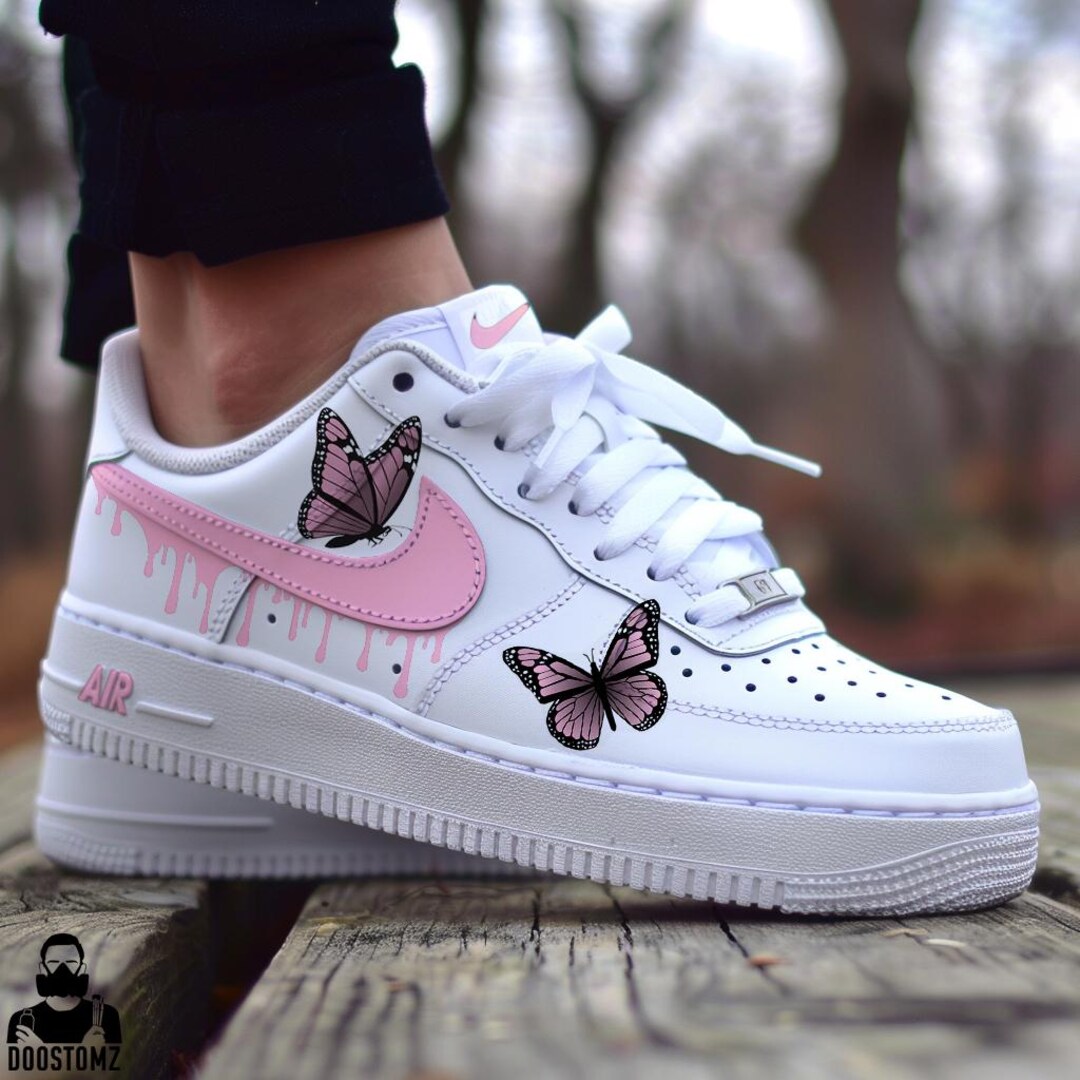 air force 1 pink with rose