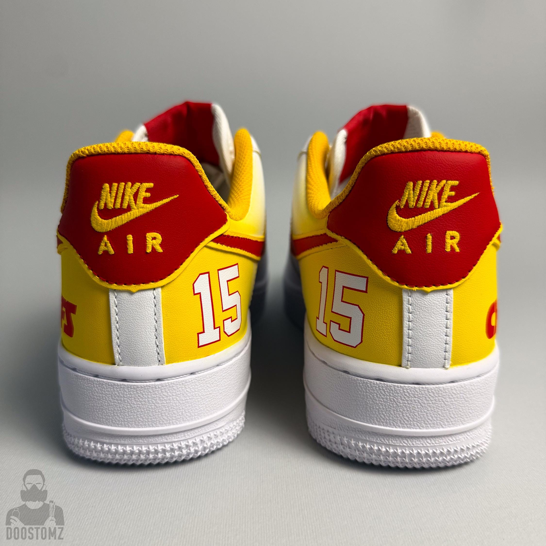 Custom Nike Air Force 1 Kansas City Chiefs Custom Kansas City Chiefs Nike Air Force 1  main image 4