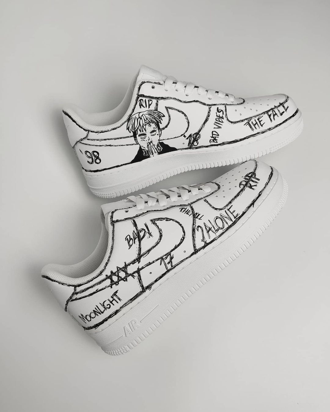 Xxxtentacion cheap custom shoes