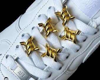 nike air force metal lace tag