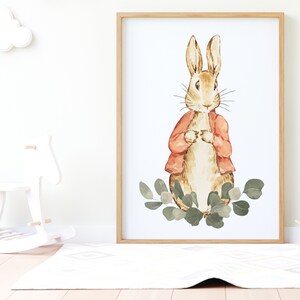 Beatrix Potter Nursery Art, PRINTABLE Beatrix Potter Prints Set of 3 ...