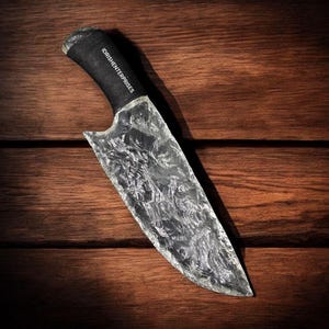Handcrafted Clear Quartz Knife with Thread-Wrapped Handle,A Unique Fusion of Elegance and Craftsmanship,Gift For Hunter & Collector&#39;s.