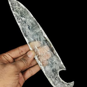 Large Clear Crystal Dagger,Crystal Athame,Stone Knives,Hunting Knife,Handcrafted,Obsidian Dagger,Gift For Her, Crystal Glass,10&quot; inches