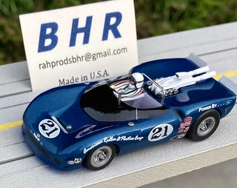 BHR Jones Lola T70 Ford Custom Slot Car, 1/64 HO, Artist Signed - Etsy