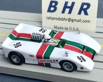 Eaton BRM P154, BHR Custom Body Slot Car, Artist Signed; HO 1/64