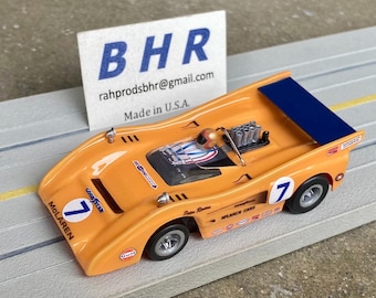 1971 Team McLaren M8F, BHR Custom Body Slot, Artist Signed; HO 1/64