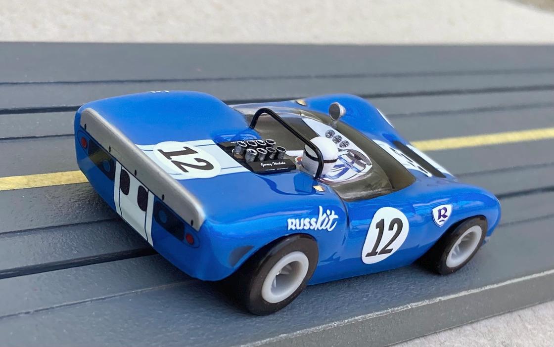 Russkit Motor 1/24 Scale Slot Cars 1/24 Scale Vintage Clear Slot Car ...