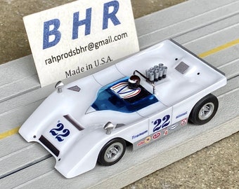 1969 Oliver Ti22, BHR Custom Body Slot Car, Artist Signed; HO 1/64