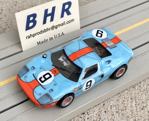 Voiture Slot Racing Jouef 1:43 ? Ford GT N°2 - Rare, 12V, Fabrication Française