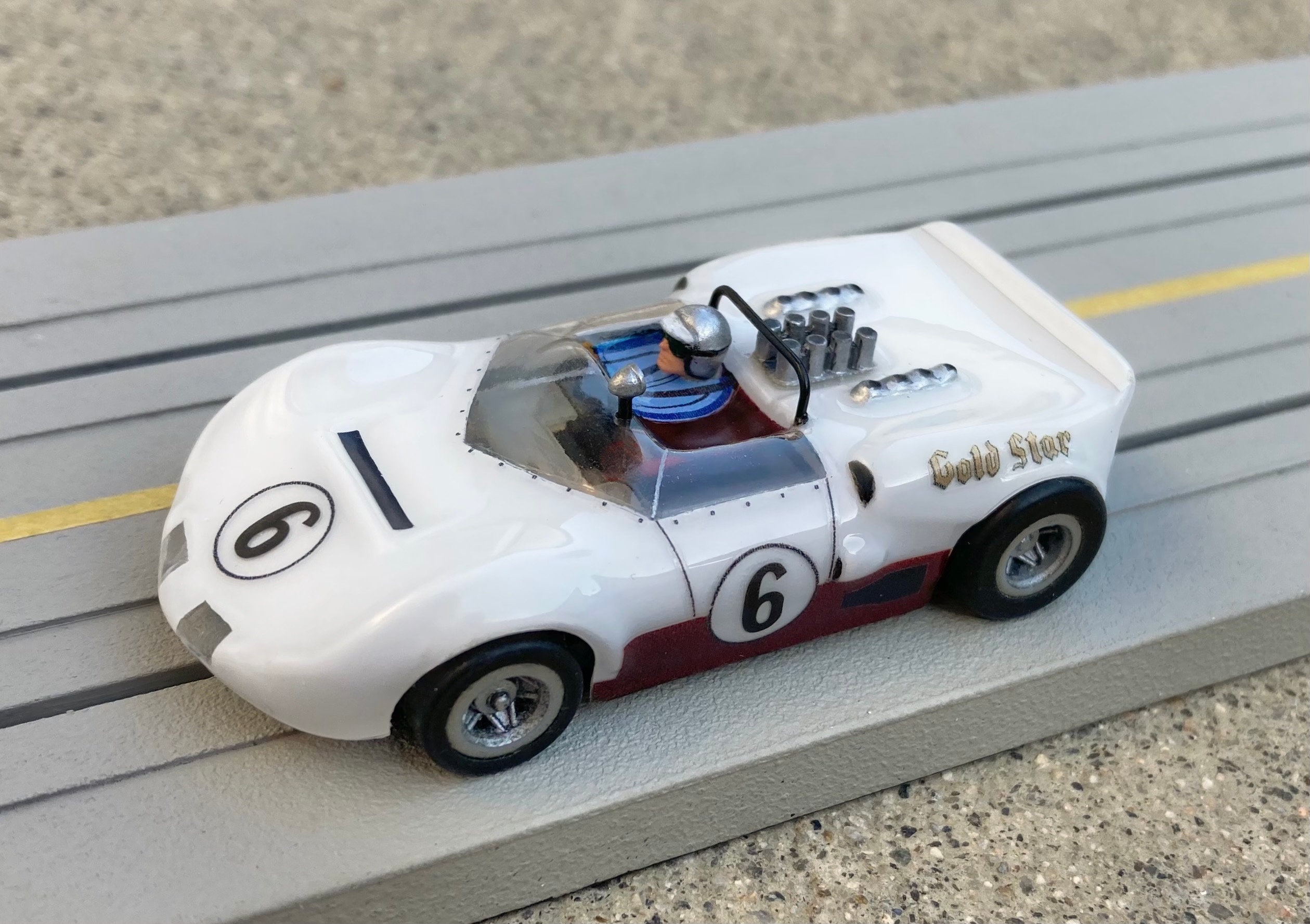 BHR Chaparral 2 Custom Body Slot Car, 1/64 HO, Artist Signed & Numbered