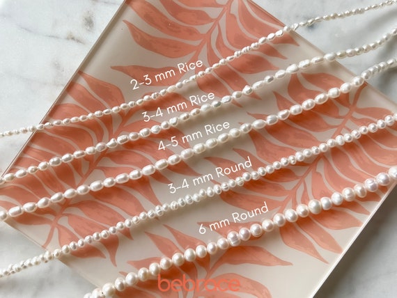 Sterling Silver Cultured Freshwater Rice Pearl Necklace Adjustable Length Sterling Silver Cultured Freshwater Rice Pearl Necklace Adjustable Length