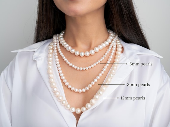 ネックレス・ペンダント Everyday Pearl Necklace 12mm 10-12mm Tahitian South Sea Pearl Necklace - AAAA Quality
