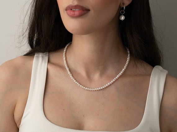 PEARL NECKLACE 4 MM PEARL NECKLACE 4 MM