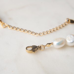 baroque pearl necklace, cultured freshwater pearls, irregular pearl choker for women and men