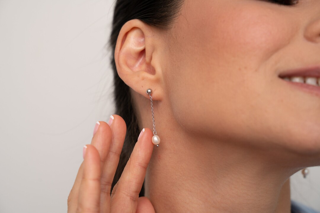 Micara - Pearl Drop - Earrings