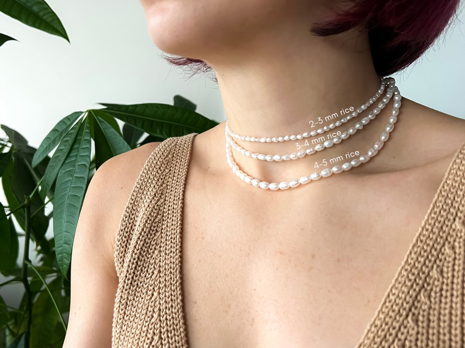 Abby Pearl Necklace main image 1