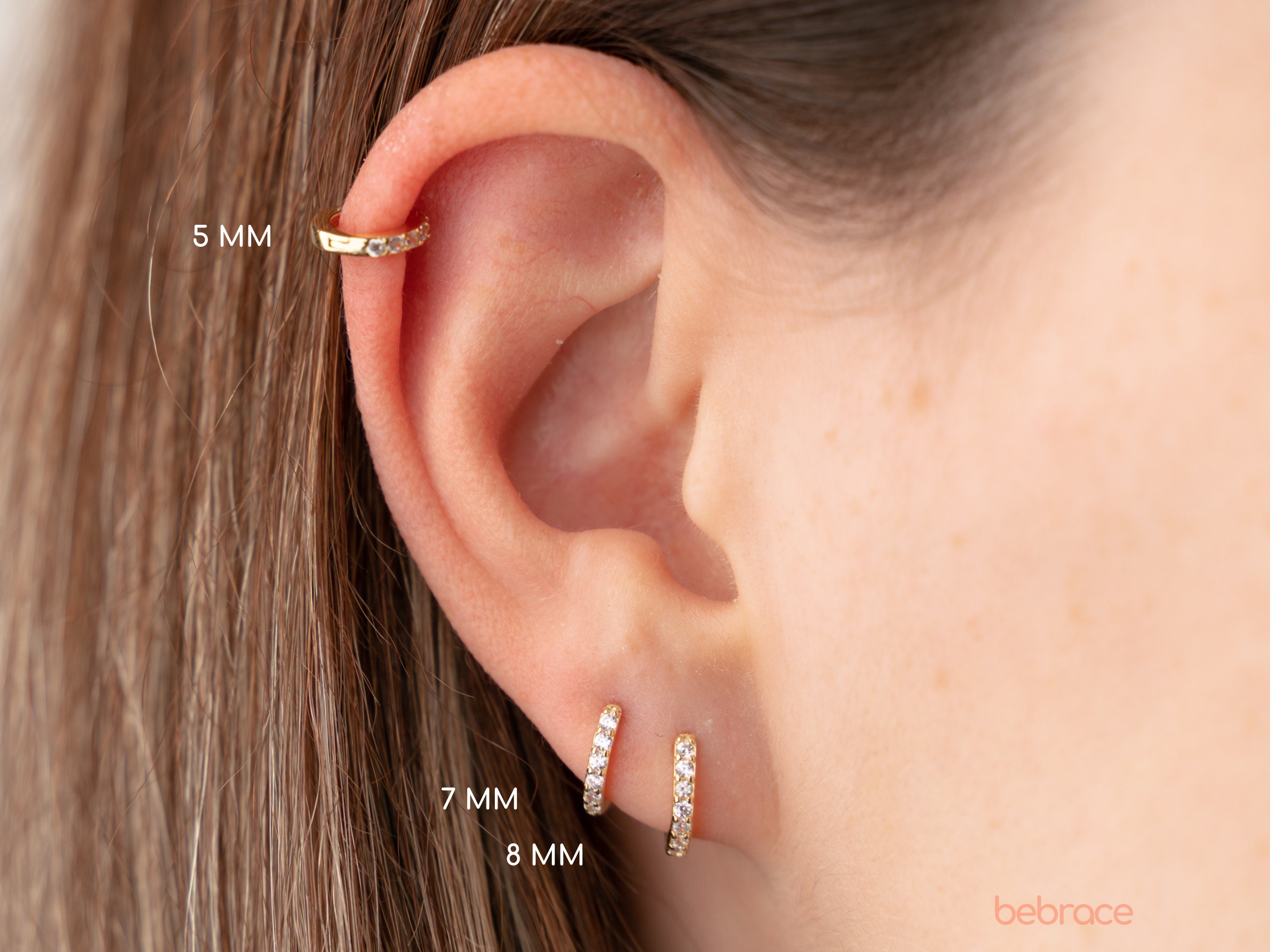 関税送料込！【SELF PORTRAIT】hoop earrings Gold Sculpted Hoop Earrings – self-portrait