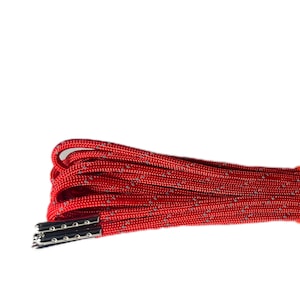 3M Reflective Red 550 Paracord DRIP Laces
