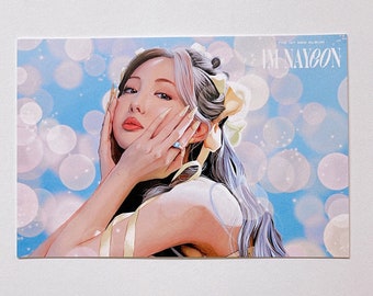 TWICE &quot;Nayeon - Pop!&quot; Fanart | 4x6&quot; Postcard Print