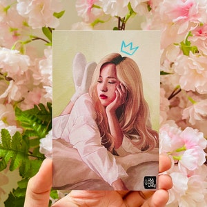 TWICE "Sim, eu sou MINA" - Fanart | Cartão Postal 4x6"