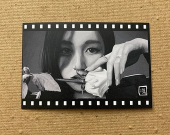 TWICE "Mina x Metrocity: Film" - Fanart | 6x4" Postcard