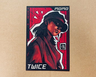 TWICE &quot;Momo x Jet Set Radio&quot; - Fanart | 6x4&quot; Postcard