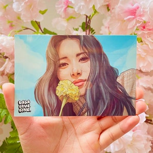 DUAS VEZES "Sim, eu sou TZUYU" - Fanart | Postal 4x6"
