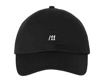 Surrender /ff, Valorant Hat, League Of Legends Hat, Adjustable Dad Hat, Embroidered Cap