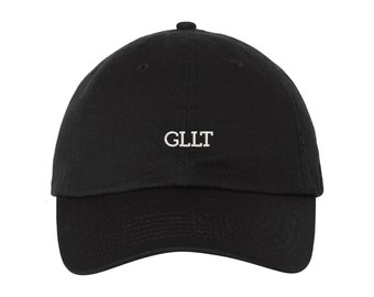 GLLT, Meme Hat, Adjustable Dad Hat, Embroidered Cap