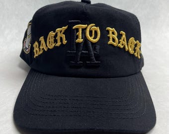 LA Dodgers Back to Back World Series Champions Hat