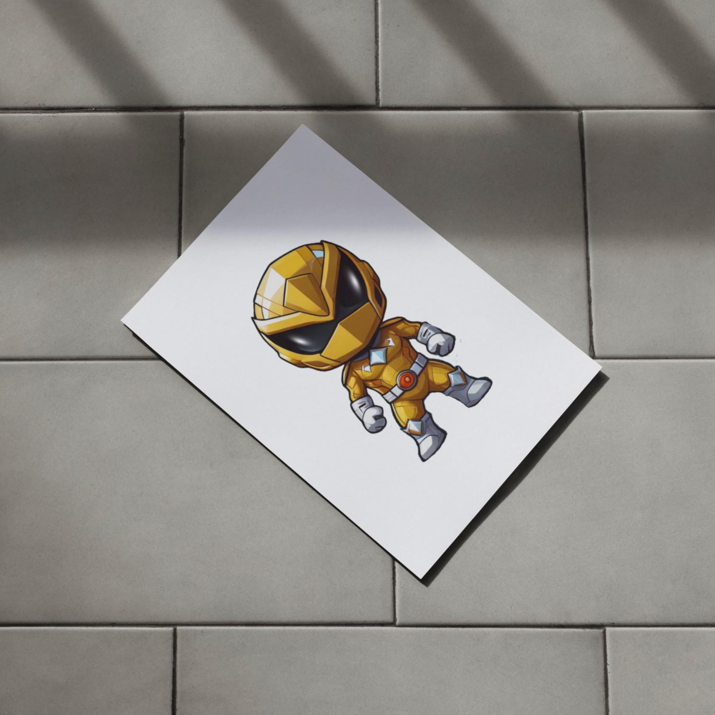 Chibi Super Rangers Clipart, Cartoon Super Rangers Characters, Baby ...