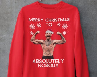 conor mcgregor xmas jumper