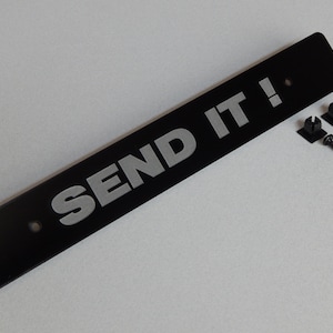 Subaru WRX STI Acrylic License Plate Delete: JDM Fit (2008-2014)