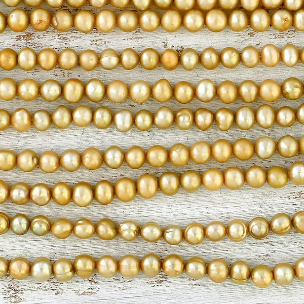 Bead Tinted Freshwater Pearls, 4MM-100 for 5.00