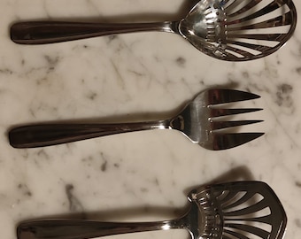 Silver plated hors d&#39;oeuvre set