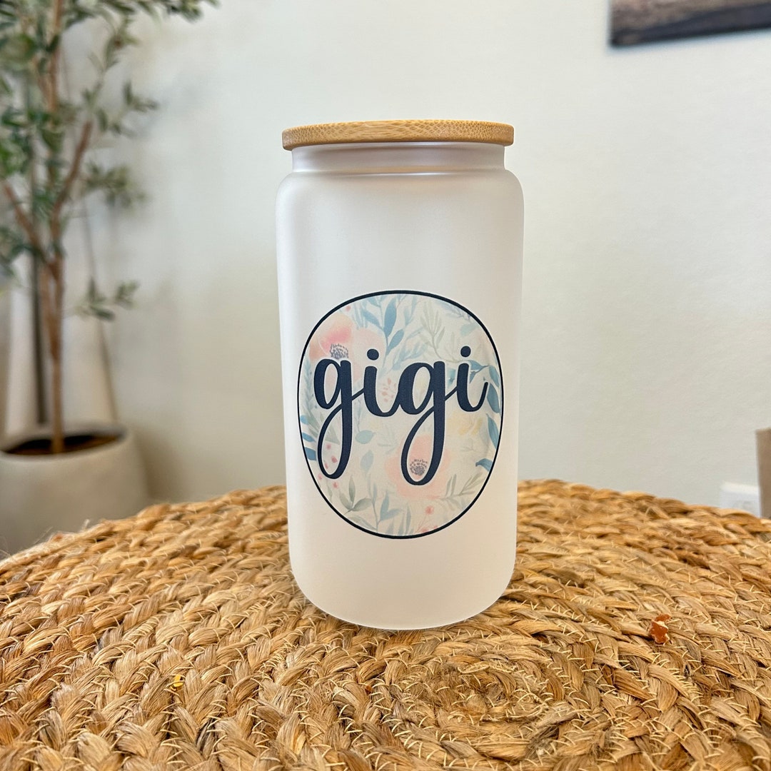 Grandma Glass Cup L Glass Tumbler L Mothers Day Gift L Glass Etsy