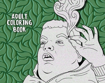 Weed Coloring Etsy Weed Coloring Etsy