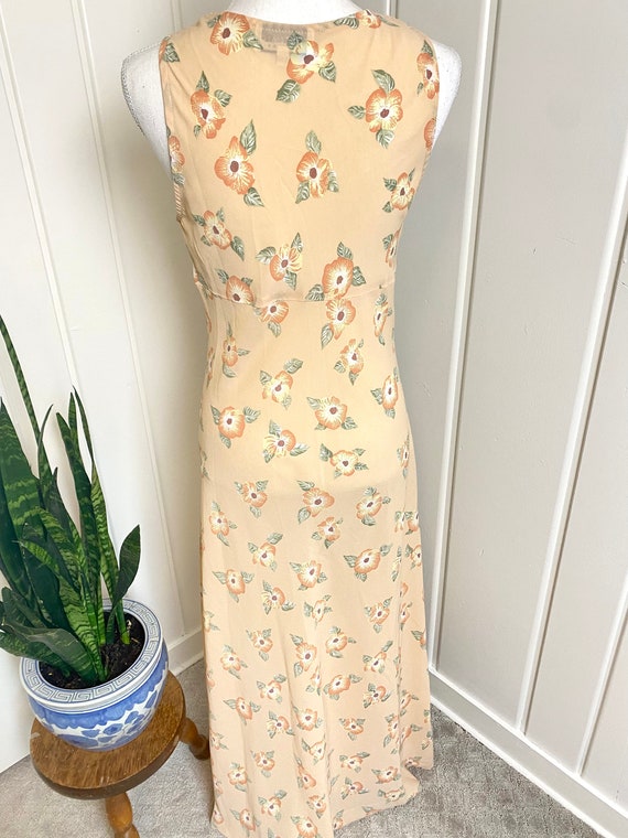 Vintage 1990s Contempo Casuals Dress. Long 1990s … - image 6