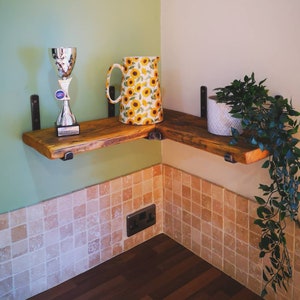 Metal Shelf Bracket - Corner Bracket - L Shaped Shelving