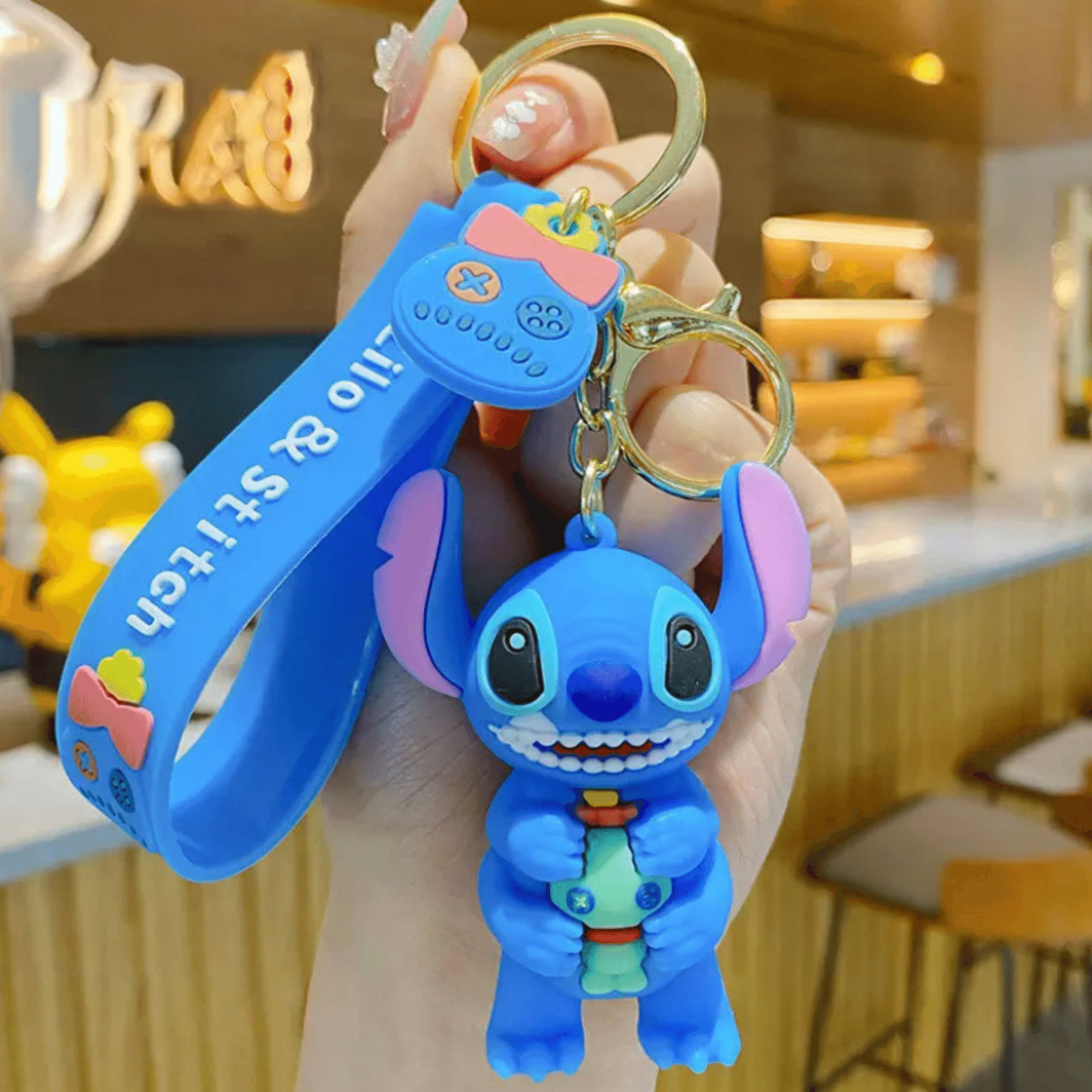 Ohana Keychains Inspired Keychains Inspired Characters 3D - Etsy