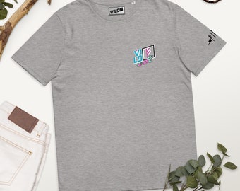 Roses and Raspberries Organic Cotton T-Shirt, Floral Graphic Tee