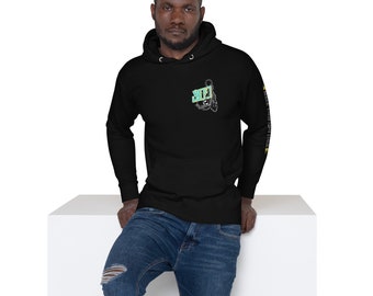 Jackalope Graphic Hoodie, Mythical Creature Sweatshirt