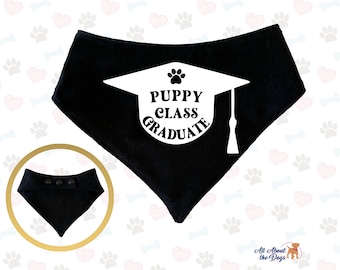 Dog Bandana Graduation Gift | Dog Lover Gift | Dog Mom Gift | Custom Dog Bandana | Puppy Bandana |Graduation Announcement