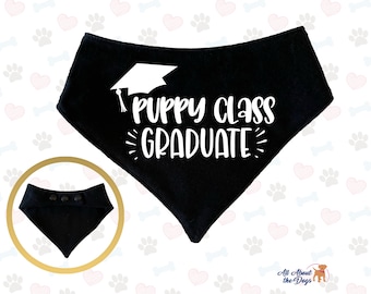 Dog Bandana Graduation Gift | Dog Lover Gift | Dog Mom Gift | Custom Dog Bandana | Puppy Bandana |Graduation Announcement