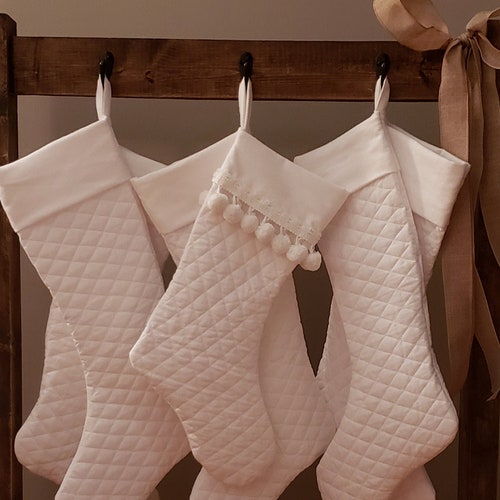 Wood Christmas Stocking Holder Stand Etsy