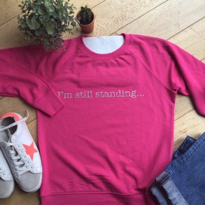 Slogan Printed Sweatshirt