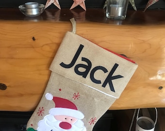 Personalised Christmas stocking