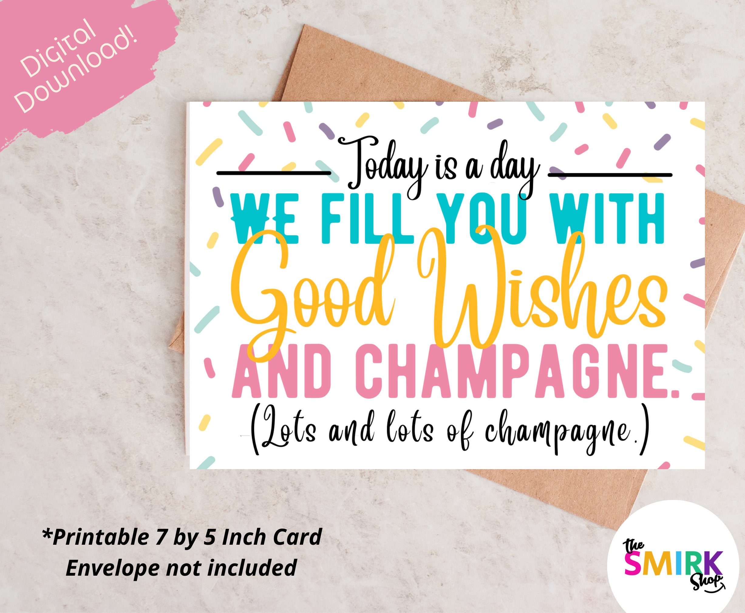 Printable Bridal Shower Card Funny Bridal Shower Card Cute - Etsy