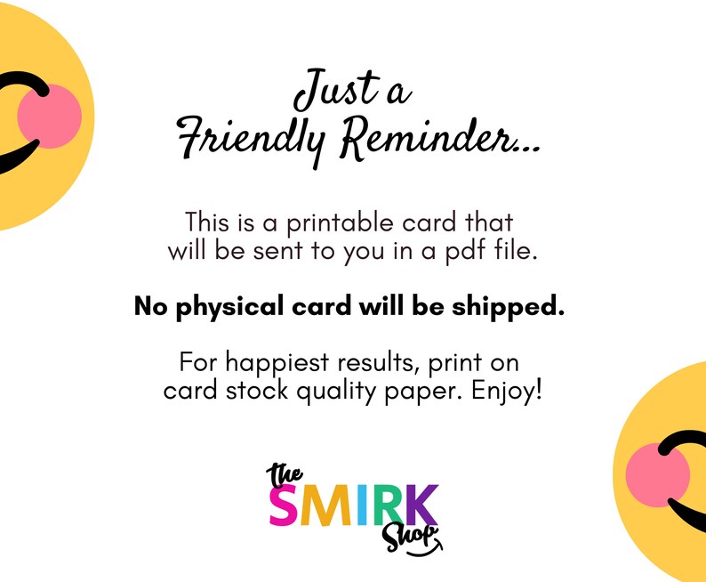 Printable Bridal Shower Card, Funny Friend Shower Card, Sarcastic ...