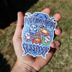 Polyamorous Cesspool Vinyl Sticker